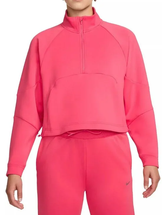 Nike Dri-FIT Prima 1/2-Zip Cropped Training Top - Picture 5 of 16